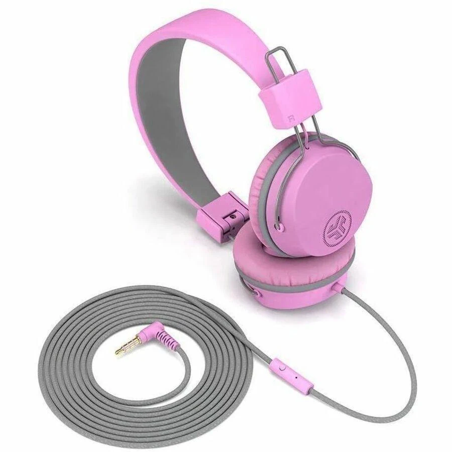 Jlab JBuddies Studio Headphone - Pink/Gray