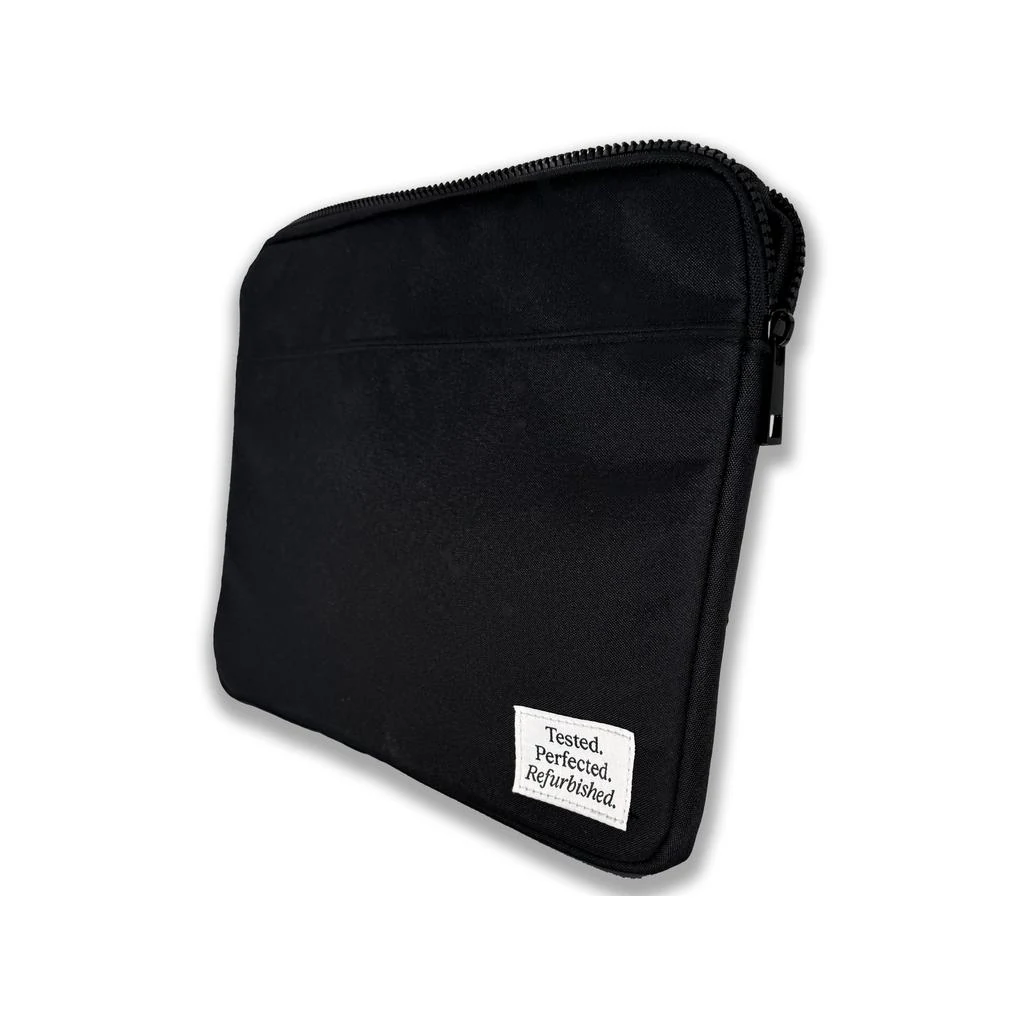 RefurbLane Sleeve Macbook / Macbook Pro / Macbook Air (15/16-inch) - Soft Polyester Fleece / 100% Recycled Nylon - Black