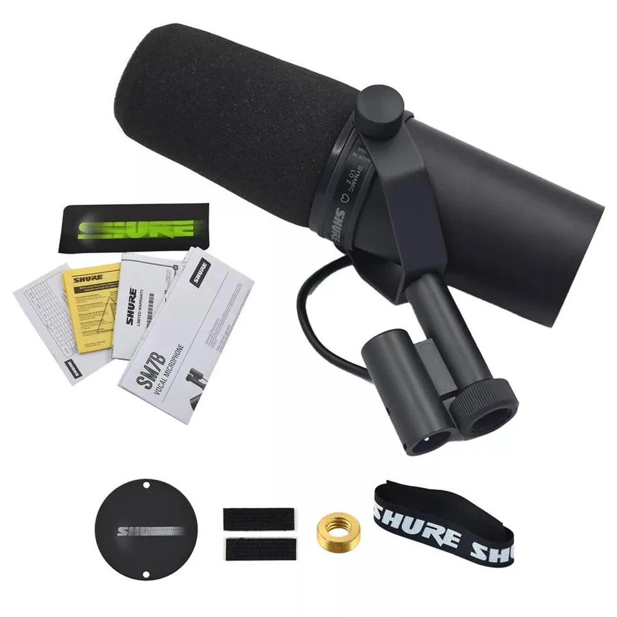 Shure SM7B audio accessories