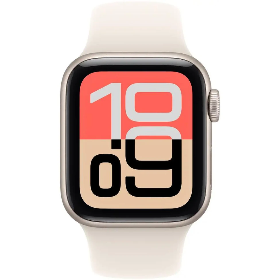Apple Watch Series SE 3 (2025) GPS + Cellular 44 mm - Aluminium Starlight