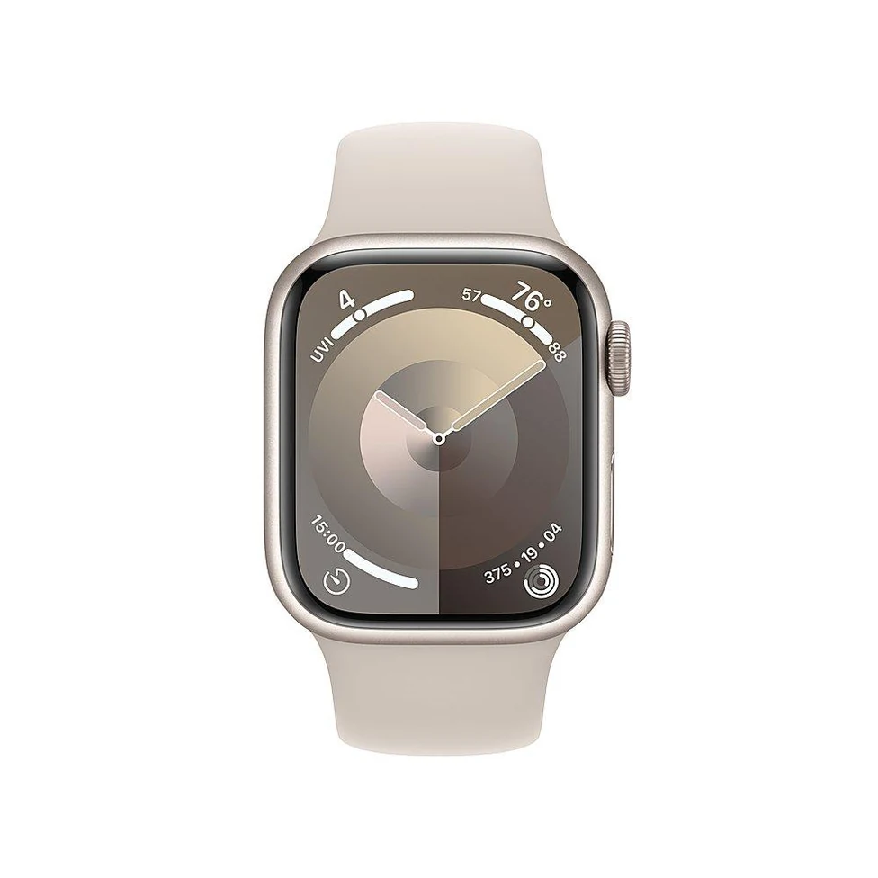 Apple Watch Series 9 (2023) GPS + Cellular 41 mm - Aluminium Starlight