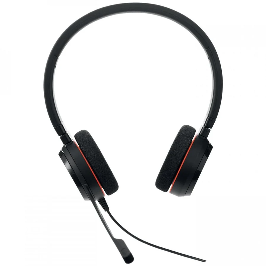 Jabra Evolve 20 UC Noise cancelling Gaming Headphone with microphone - Black