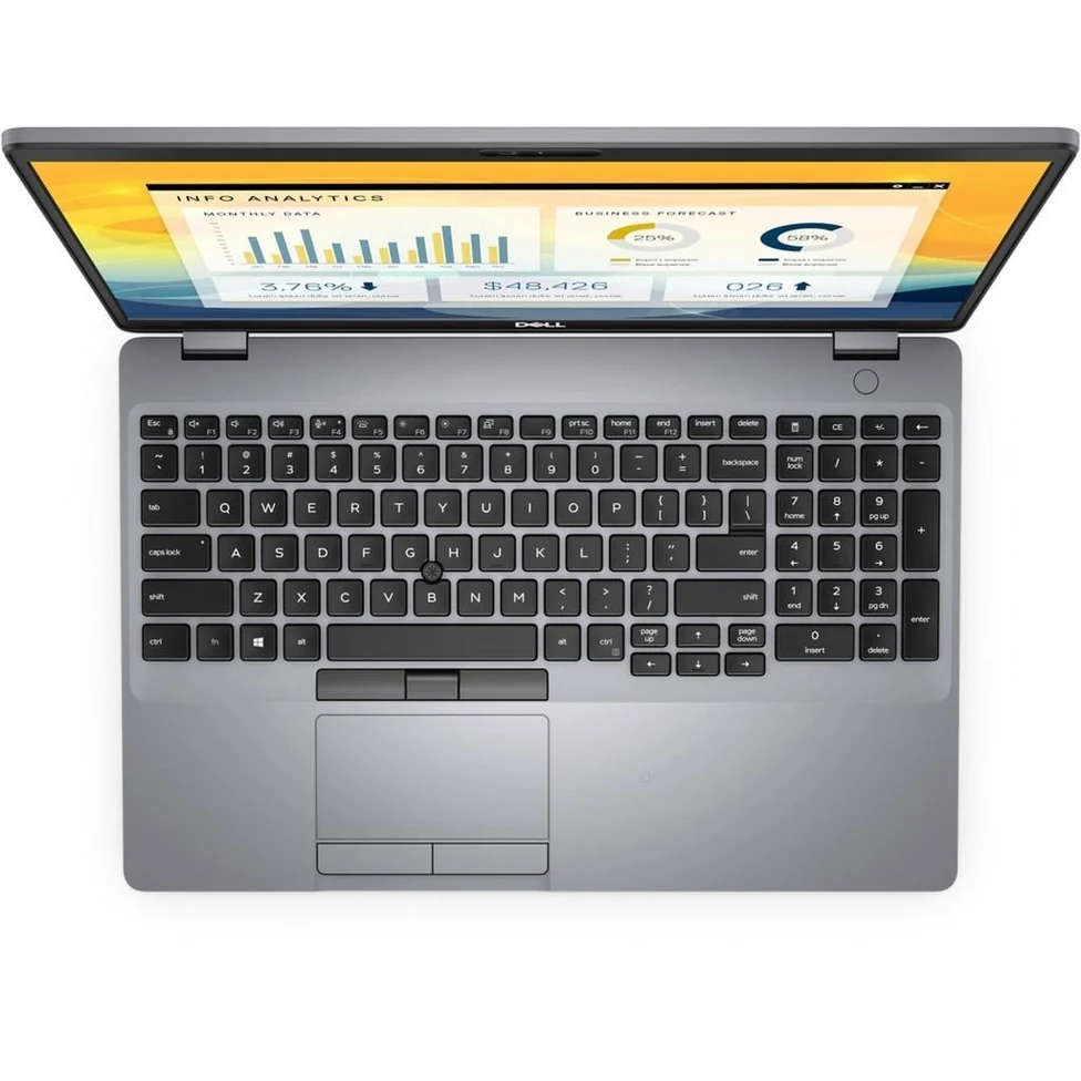 Dell Precision 3550 15-inch (2020) - Core i5 - Gen 10 (U) - 8 GB - SSD 256 GB