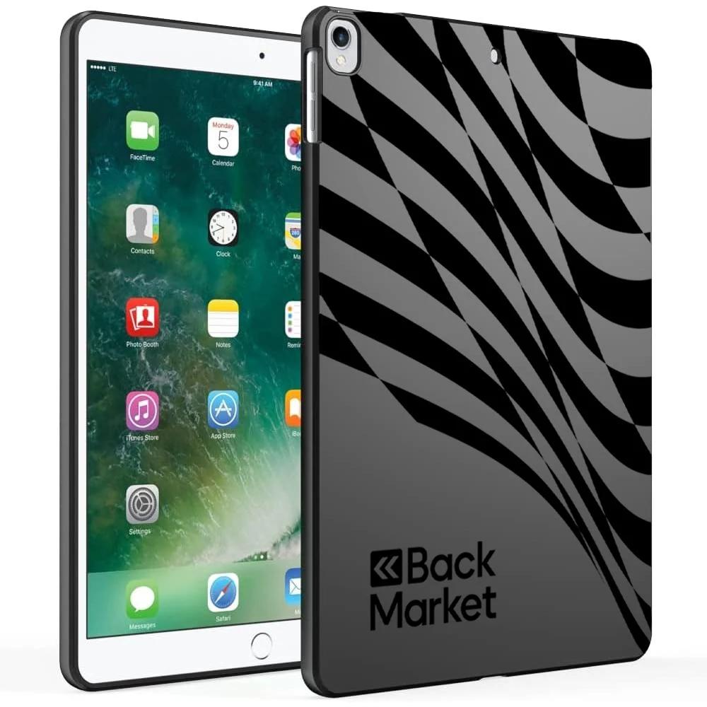 RefurbLane - iPad Case 10.2 inches - TPU and 70% Recycled Material - Black