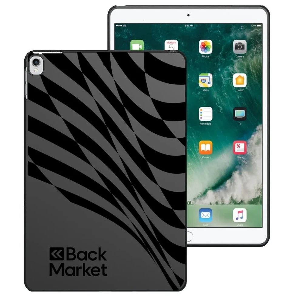 RefurbLane - iPad Case 10.2 inches - TPU and 70% Recycled Material - Black
