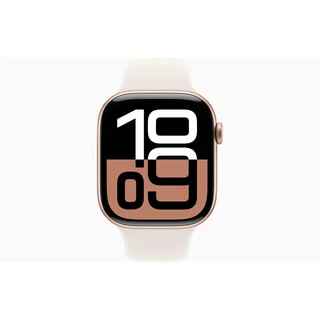Apple Watch Series 10 (2024) GPS + Cellular 42 mm - Aluminium Rose Gold