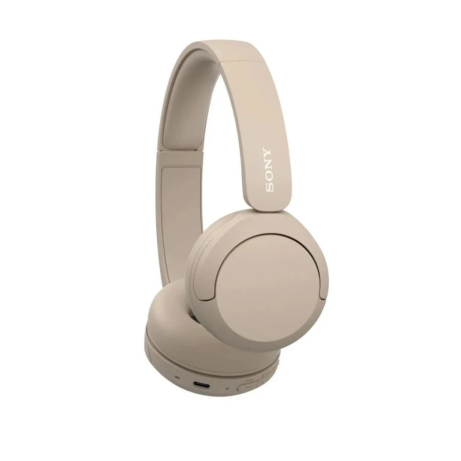 Sony WH-CH520 Noise cancelling Headphone Bluetooth with microphone - Cappuccino