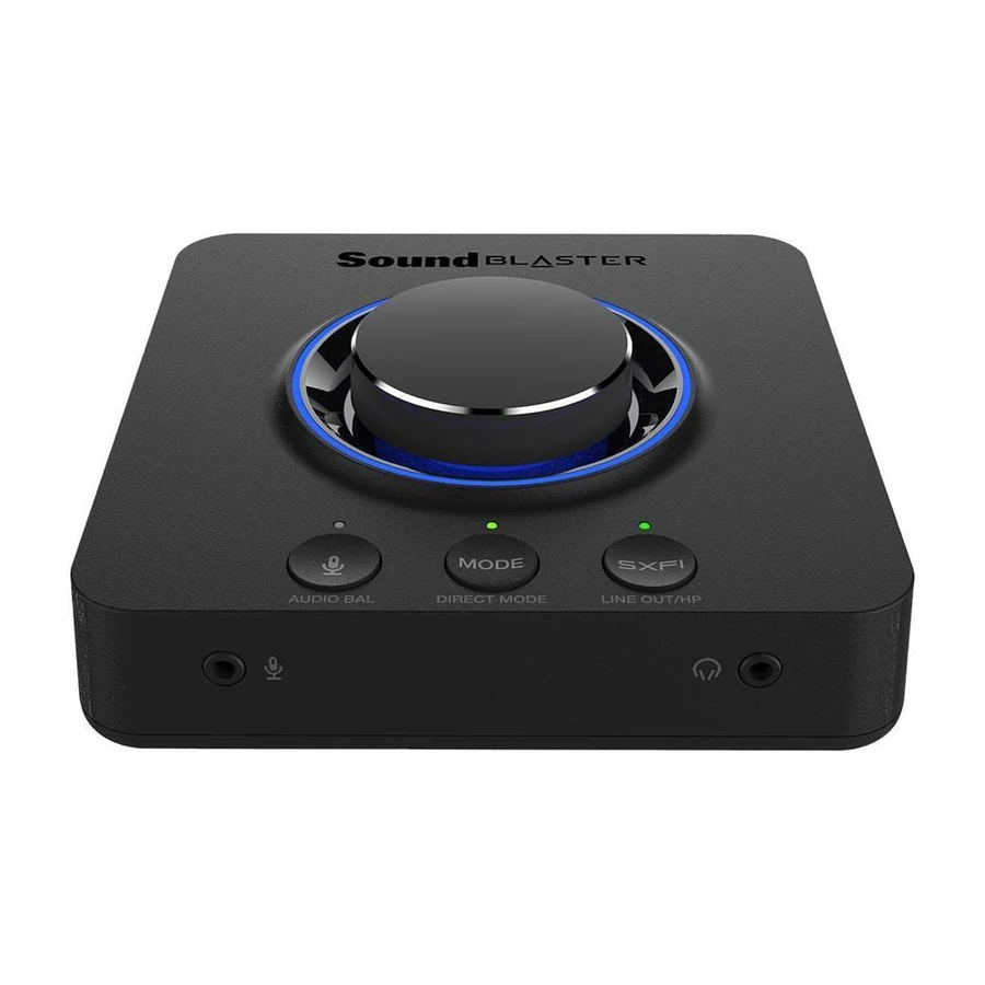 Creative Labs Creative Sound Blaster X3 audio accessories