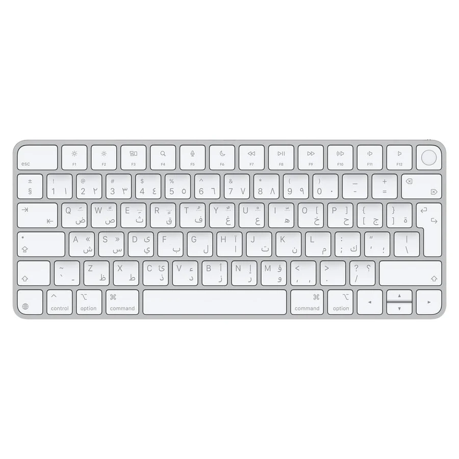Magic Keyboard (2021) Wireless - White - QWERTY - Arabic