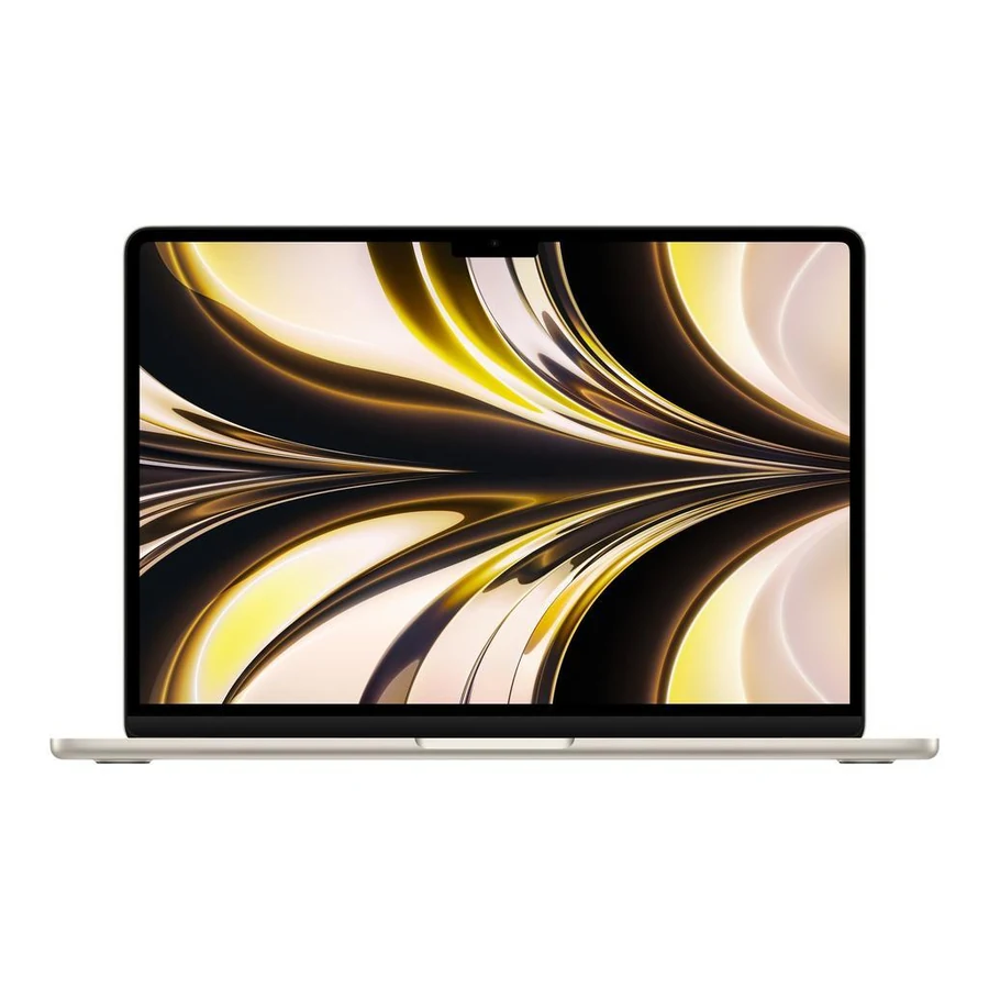 MacBook Air (2022) 13-inch - Apple M2 8-core and 8-core GPU - 16GB RAM - SSD 256GB - Standard display