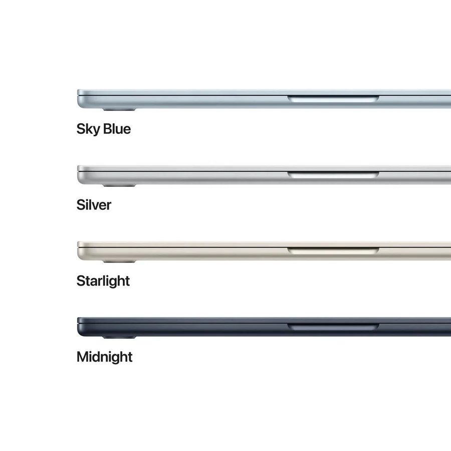 MacBook Air (2025) 13-inch - Apple M4 10-core and 10-core GPU - 24GB RAM - SSD 512GB - Standard display