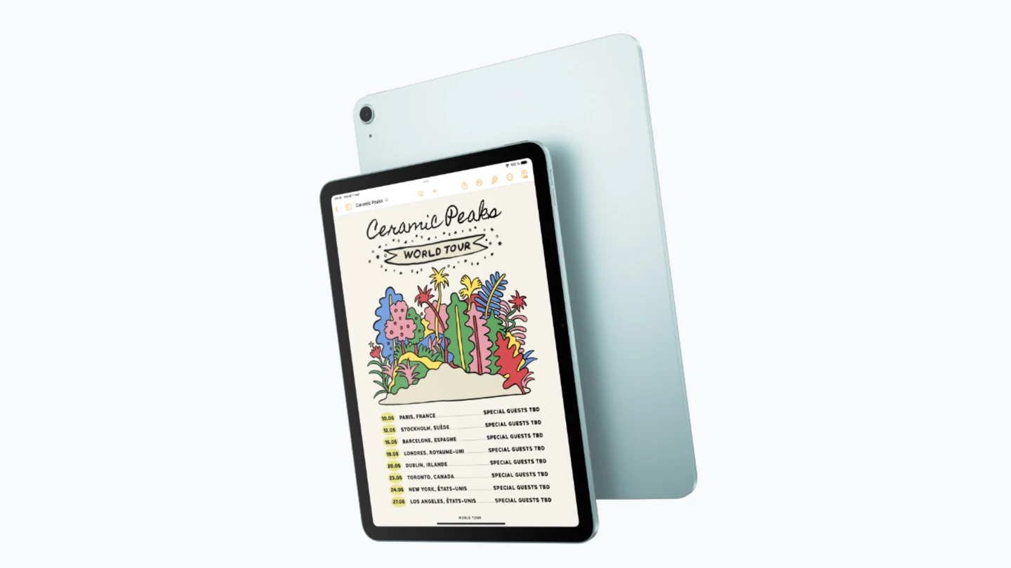 iPad Air 2024 full body