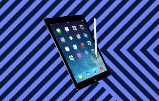 iPad with a pencil